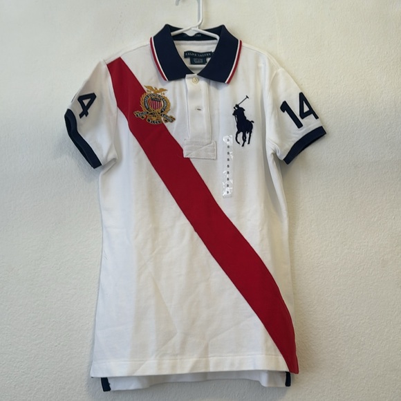 POLO RALPH LAUREN USA CREST POLO NWT - Picture 5 of 8